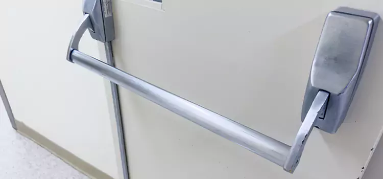 Panic Door Hardware Installation The Colony
