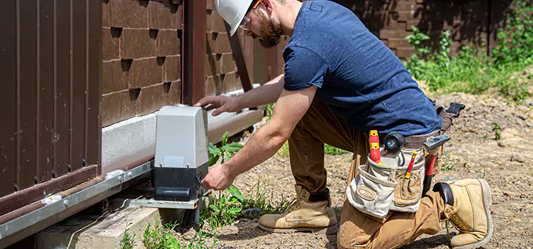 Electric Driveway Gate Installation The Colony