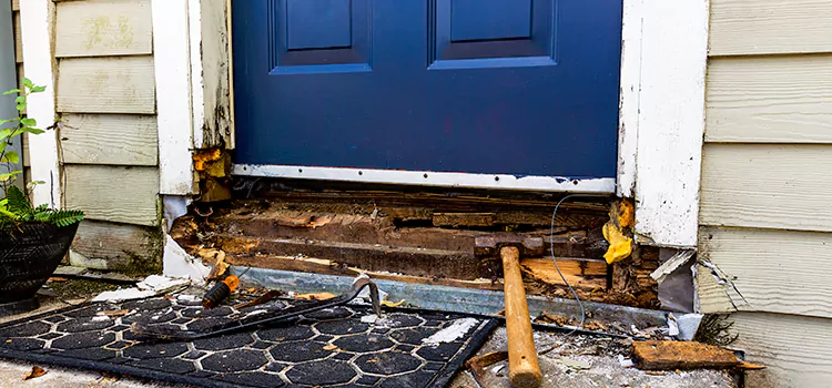 New Exterior Door Installation The Colony